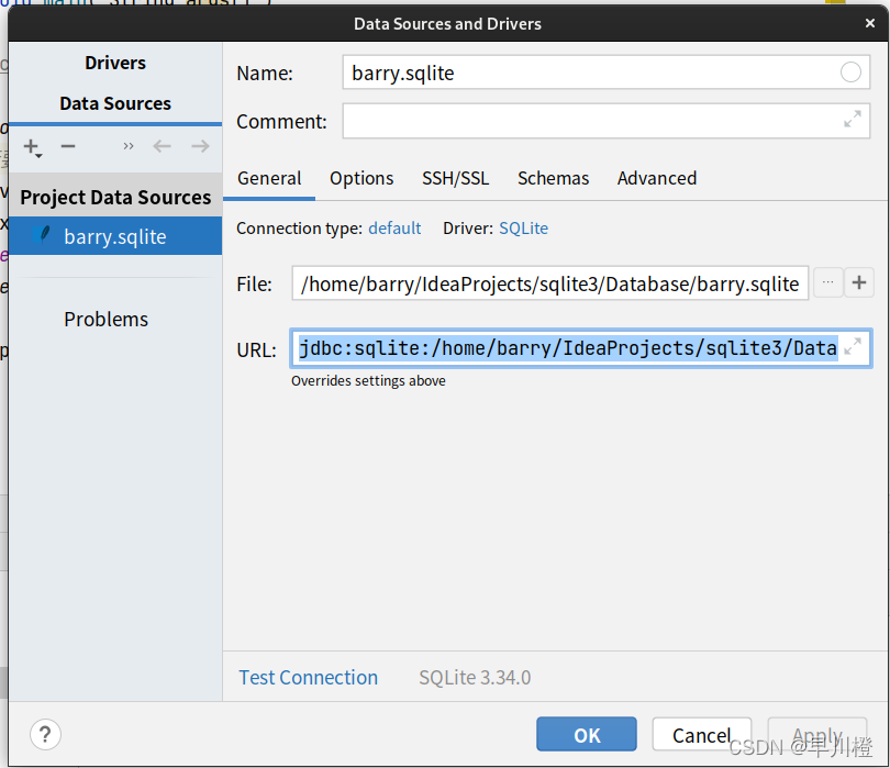 IDEA中使用SQLite数据库_idea sqlite-CSDN博客