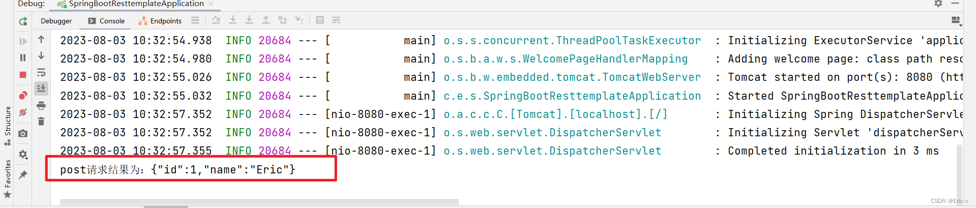 SpringBoot使用RestTemplate发送http请求（实操版）