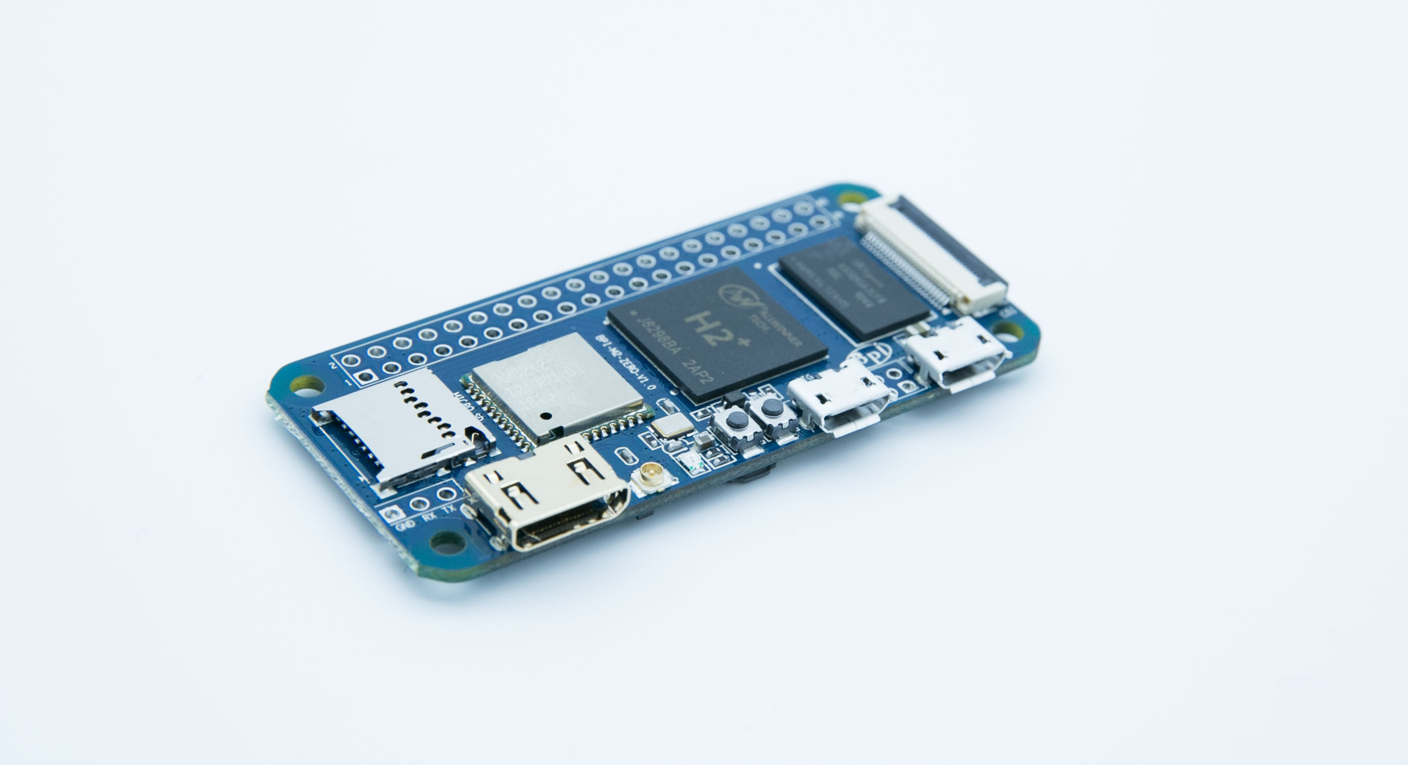 香蕉派 bpi-m2 zero 四核开源单板计算机 全志 h2 /h3 芯片 高端设计