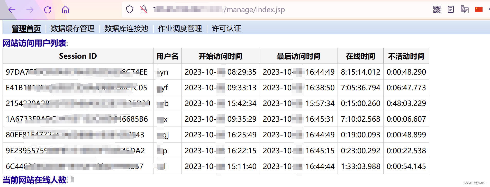 时空智友企业流程化管控系统 sessionid泄露漏洞 复现