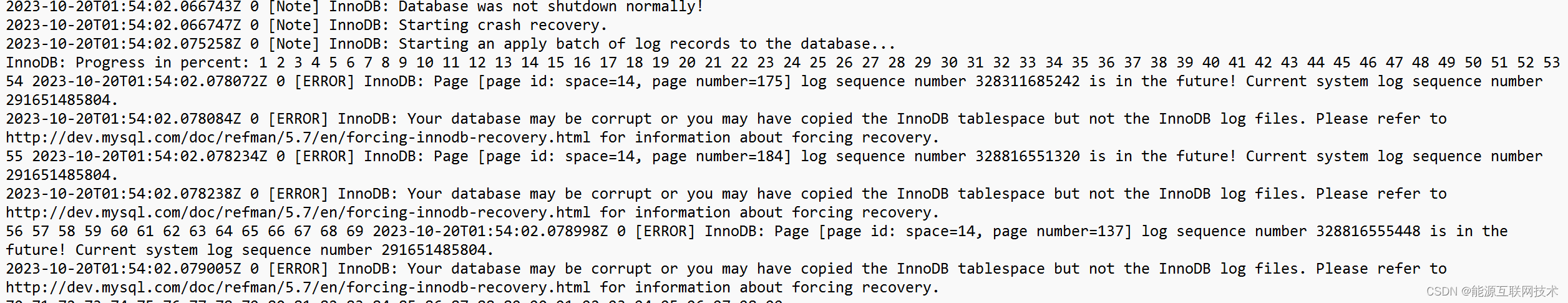 【十四】记一次MySQL宕机恢复过程，MySQL INNODB 损坏恢复