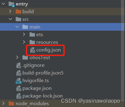 config.json的位置