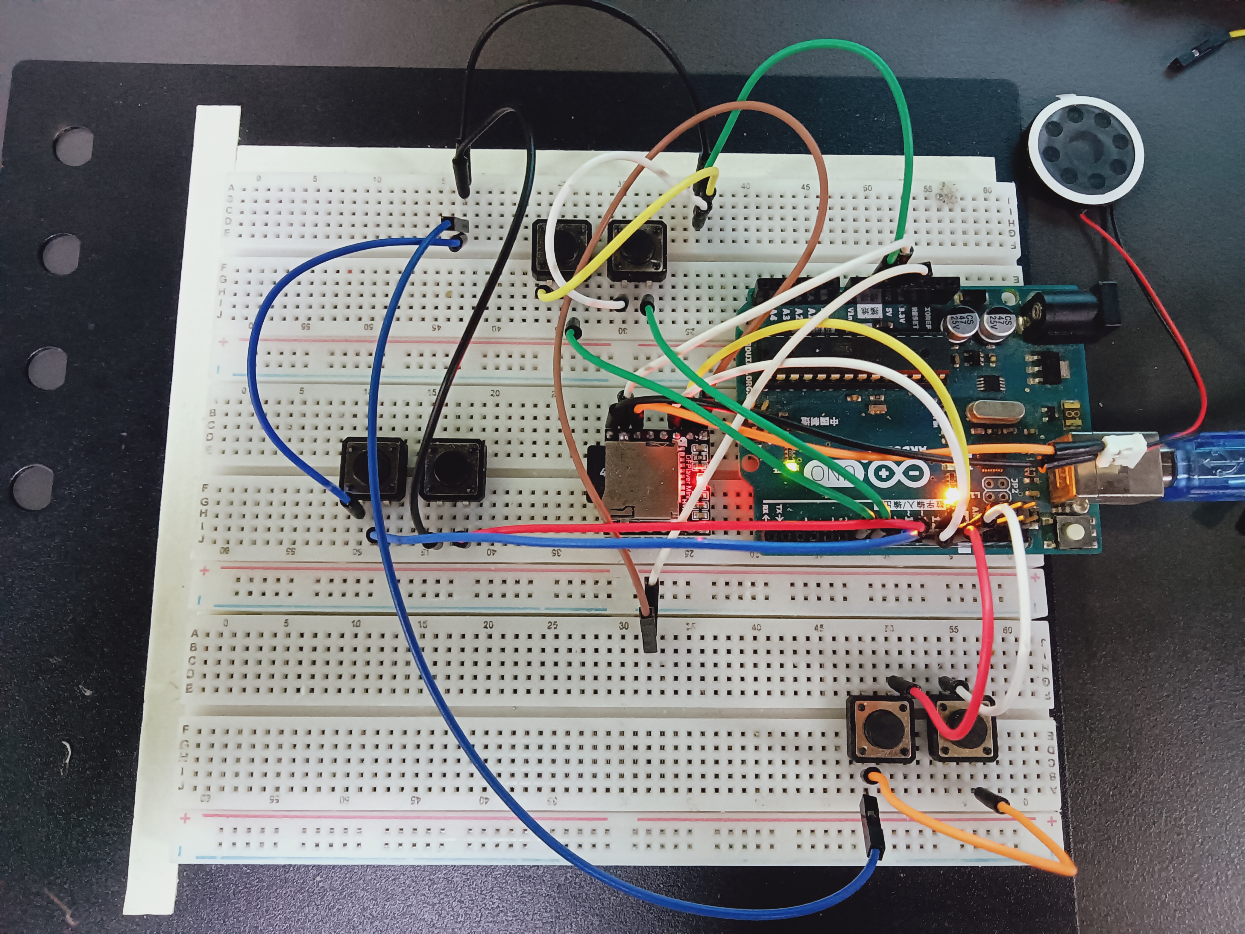 Arduino驱动DFPlayer Mini MP3模块