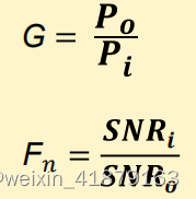 signal gain and noise figure