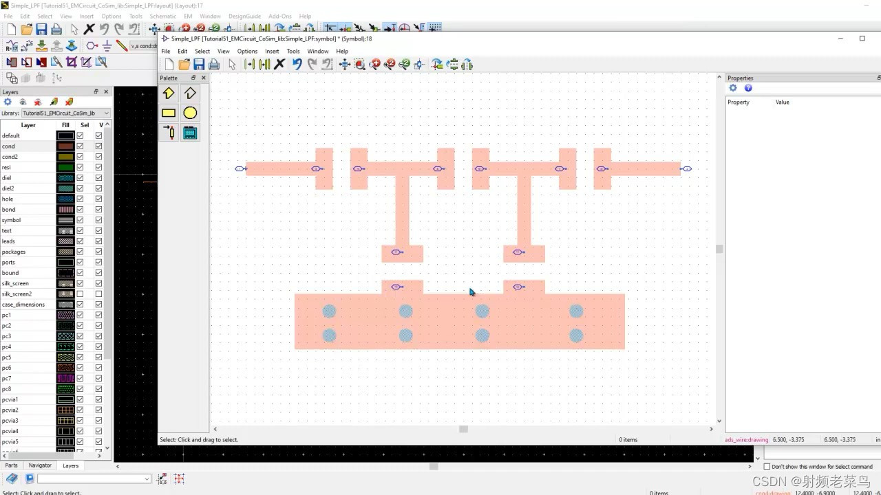 ADS EM Circuit Cosimulation_ads em仿真-CSDN博客