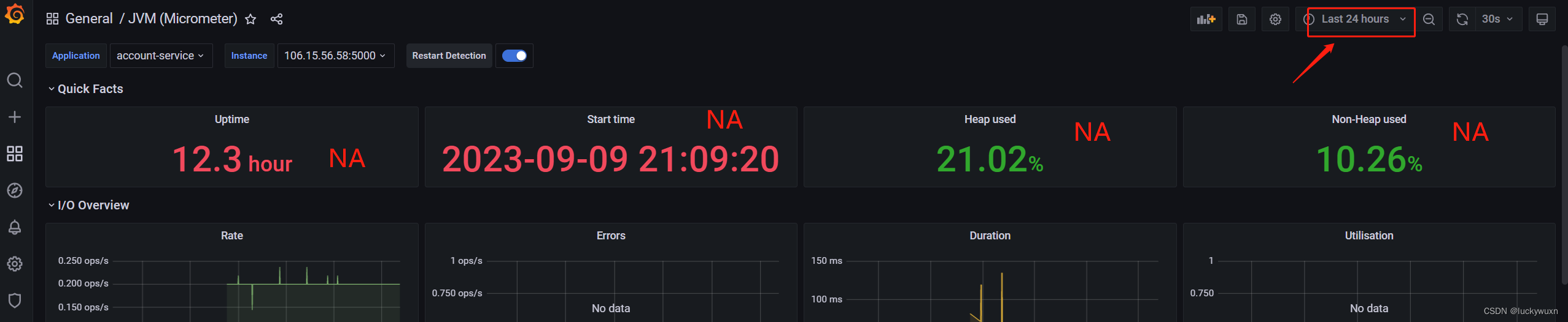 springboot集成Actuator+Prometheus+Grafana