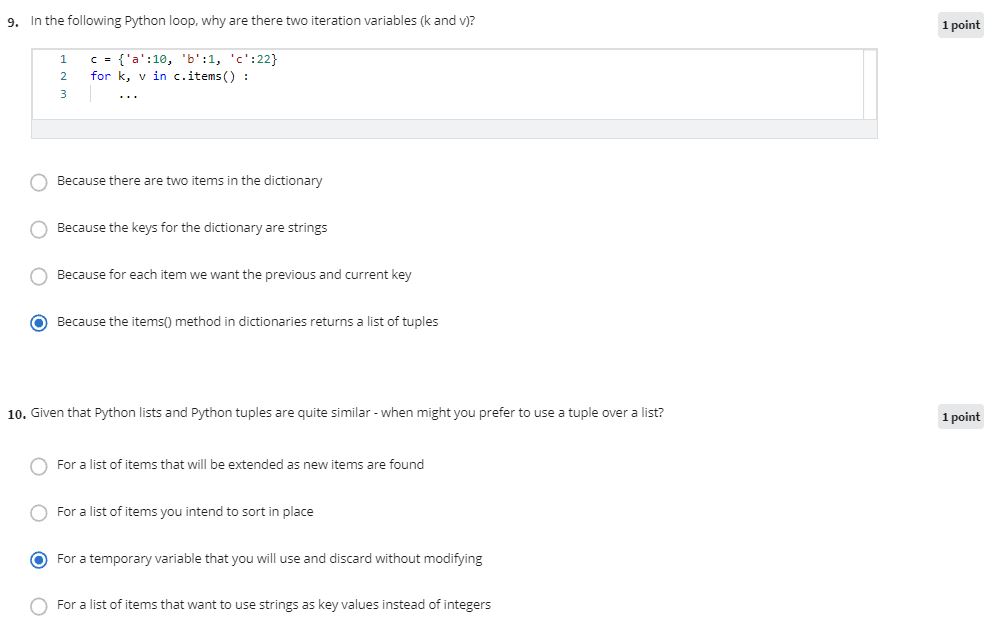 Creating data structures in python image