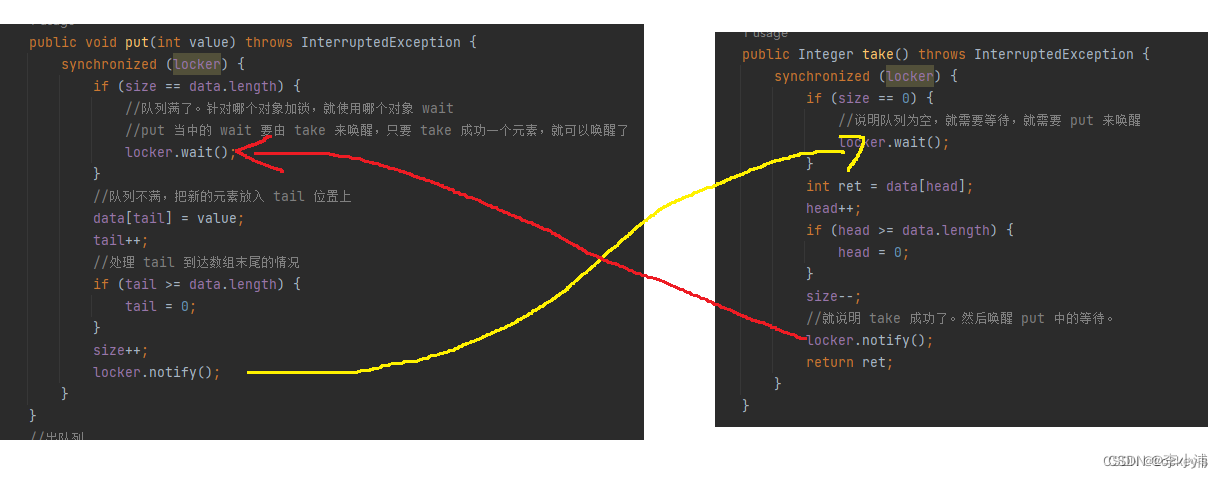 【Java】多线程案例(单例模式，阻塞队列)