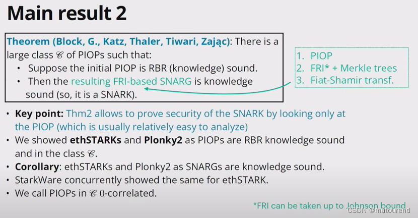 FRI及相关SNARKs的Fiat-Shamir安全