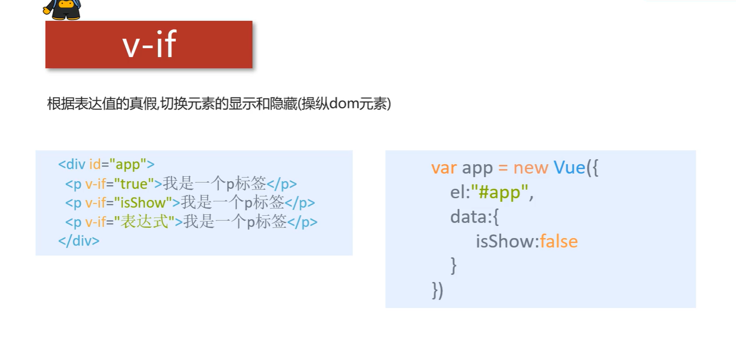 v-if语法