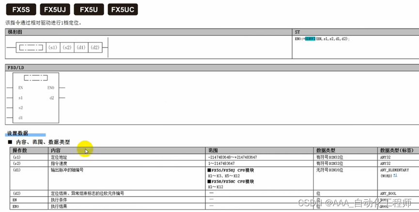 三菱FX5U系列PLC内置定位功能的基本使用方法介绍