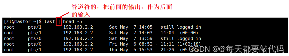 Linux重定向+管道命令+环境变量PATH