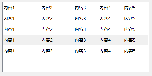 QTableWidget表格使用及美化