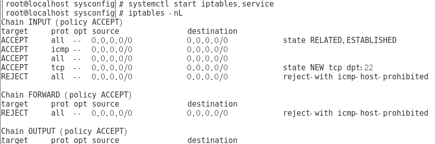 iptables中SNAT、DNAT及iptables服务启动时会自动还原规则