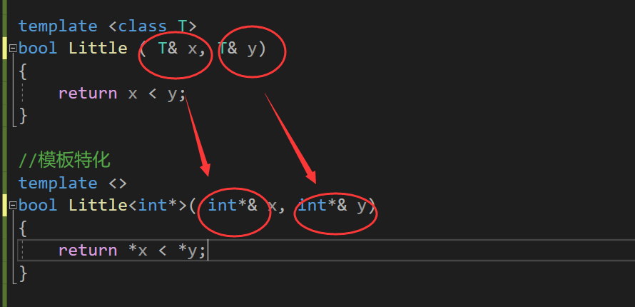 C++10：非类型模板参数以及模板的特化