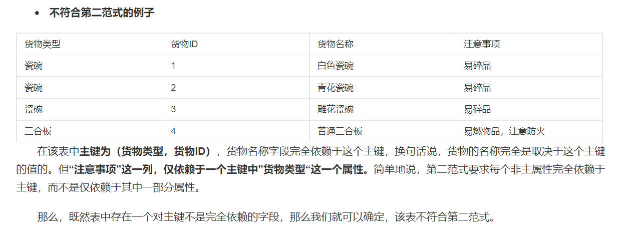 数据库4范式