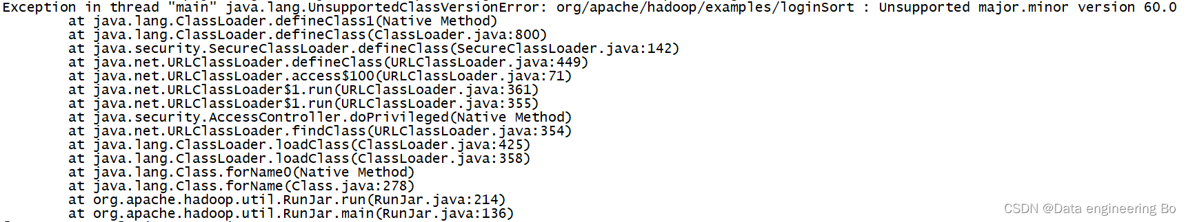 Exception in thread “main“ java.lang.UnsupportedClassVersionError报错处理 ...