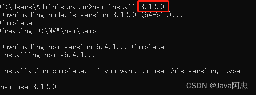 nvm-install-node