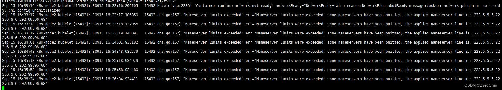 Nameserver limits exceeded