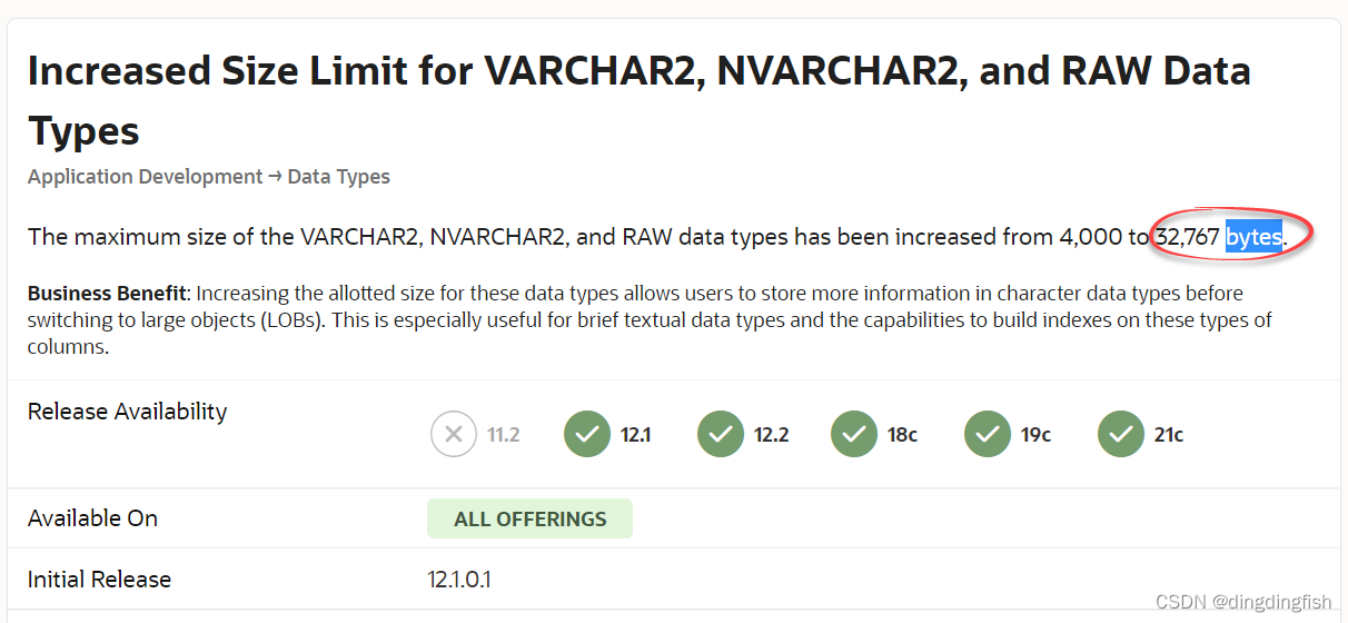 Oracle 12c PDB MAX STRING SIZE CSDN 