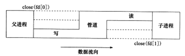 父进程通过管道向子进程写数据