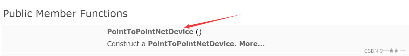 PointToPointNetDevice构建函数项