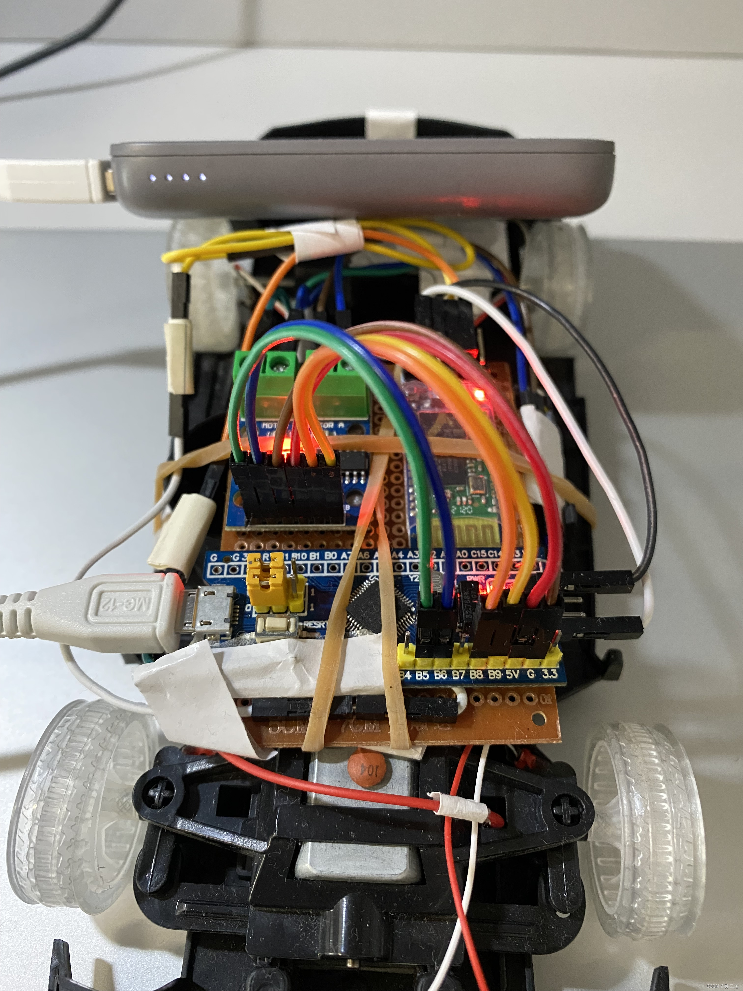 STM32蓝牙后驱小车详细制作教程