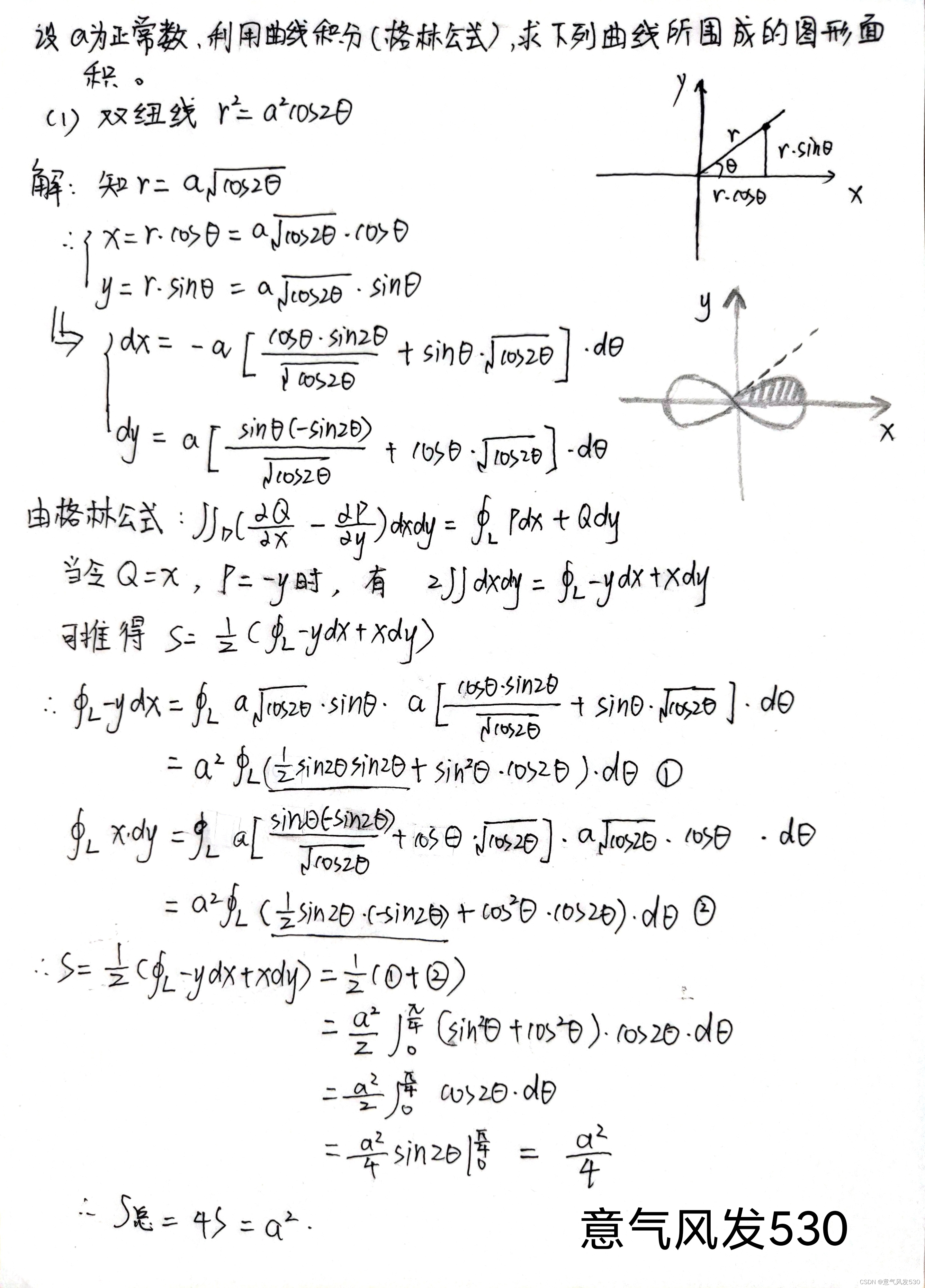 双纽线积分图片