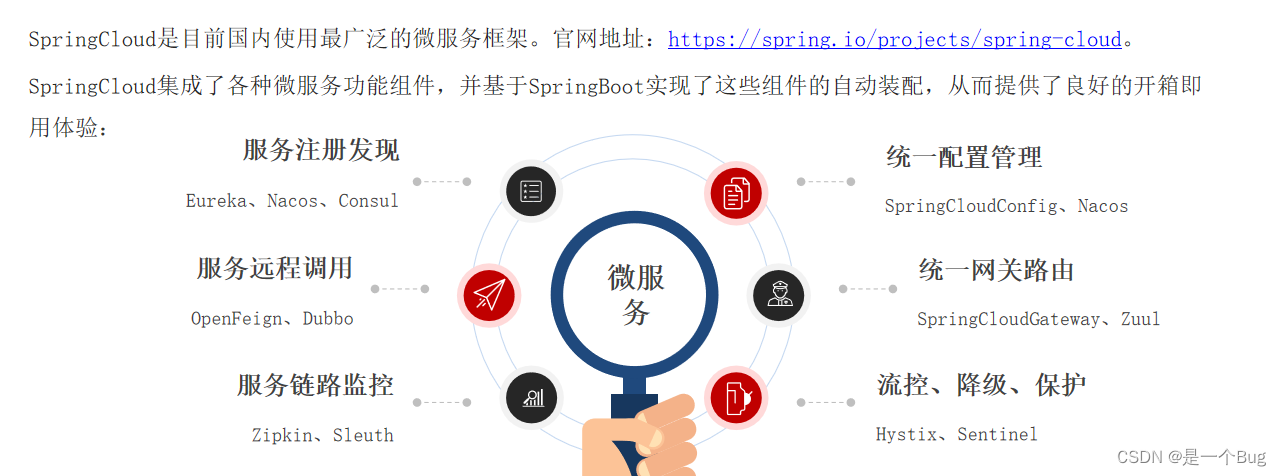 单体进化微服务：拆分、注册、调用、网关、过滤、治理、分布式事务