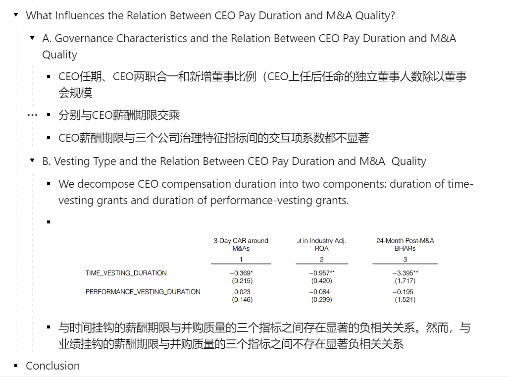 论文笔记 | The Dark Side of Executive Compensation Duration