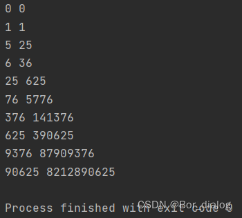 python自守数问题 字符串切片解法