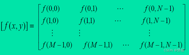 二维数字阵列