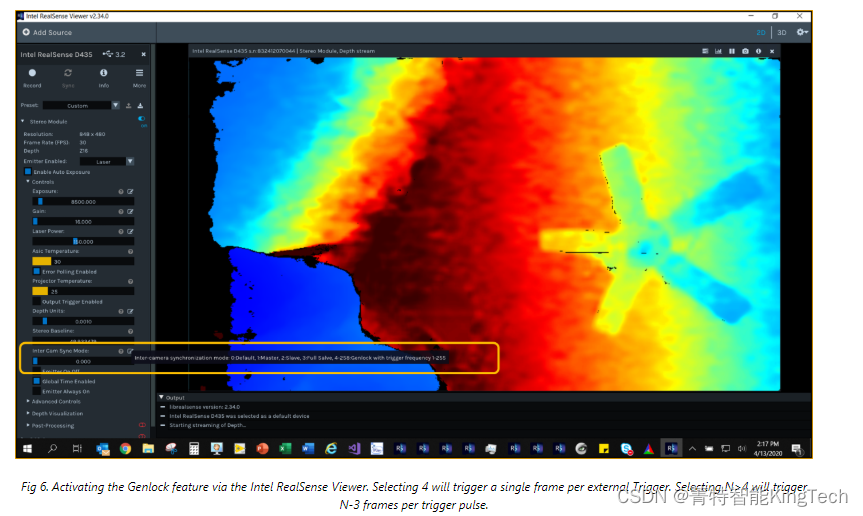 Intel RealSense D435 And D435i 仿真教程-External Synchronization Of Intel ...