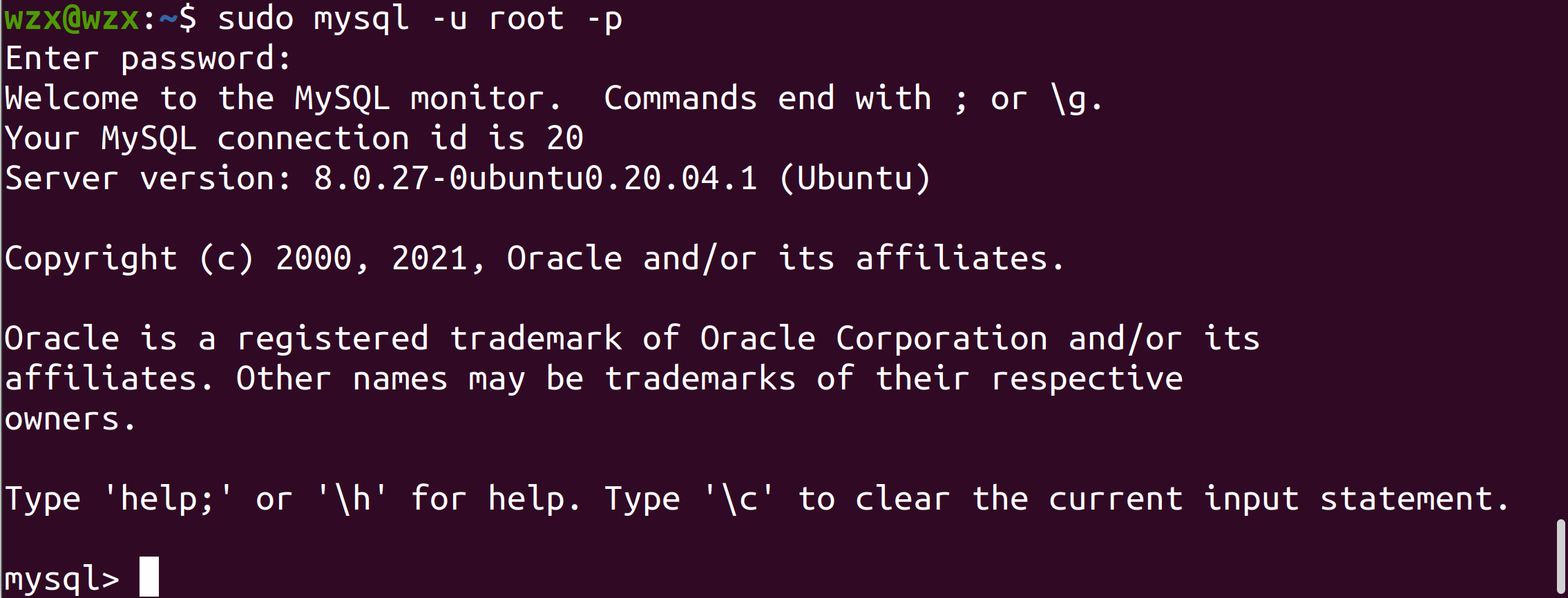 ubuntu20.04安装Mysql8.0以及mysql密码修改