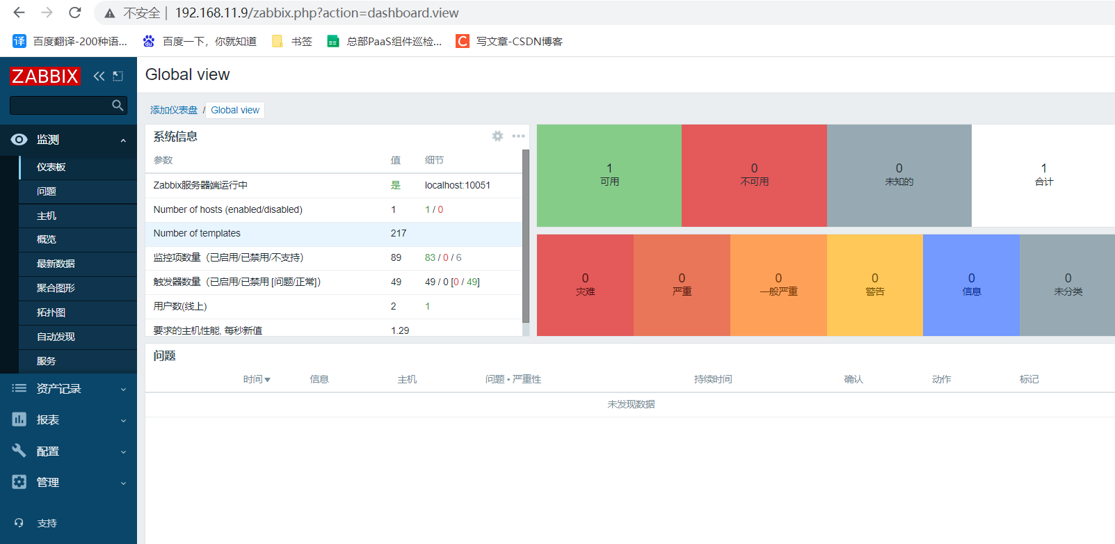 全网监控 nginx 部署 zabbix6.0