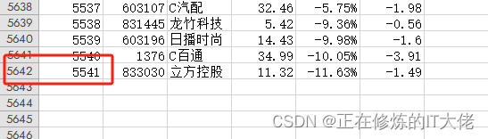 爬取东方财富股票信息