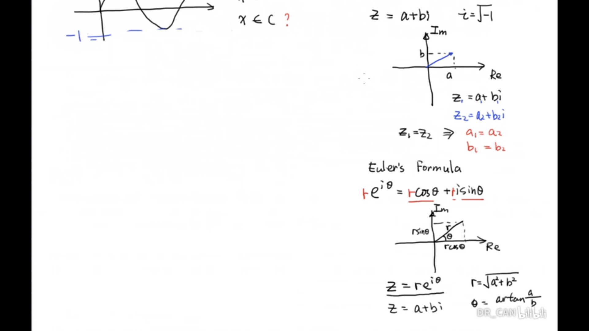 DR-CAN的工程数学基础学习笔记（6）复变函数与欧拉公式-CSDN博客
