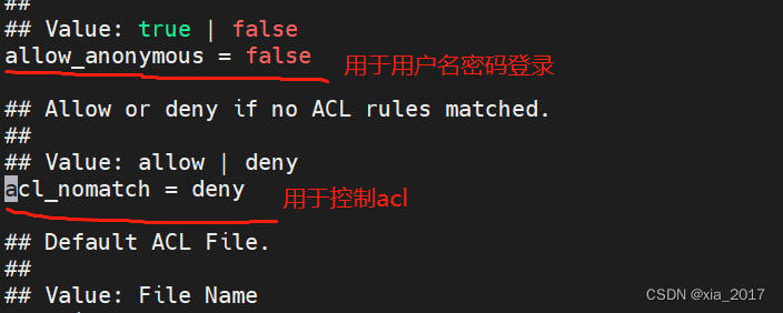 EMQX 4.3版本用户认证方式的差别以及鉴权方式mysql acl_emqx 匿名和非匿名的区别-CSDN博客