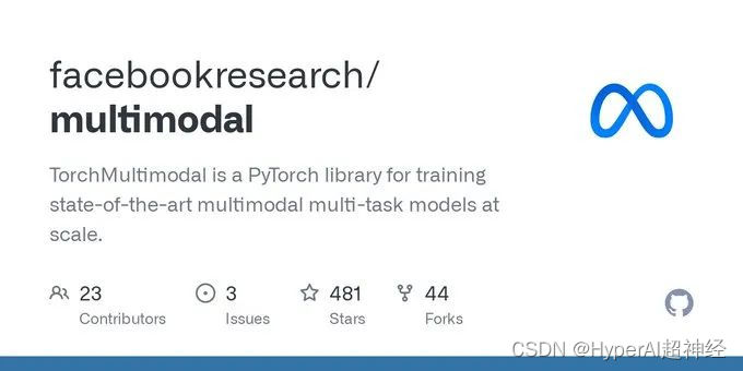 PyTorch 官方库「上新」，TorchMultimodal 助力多模态人工智能