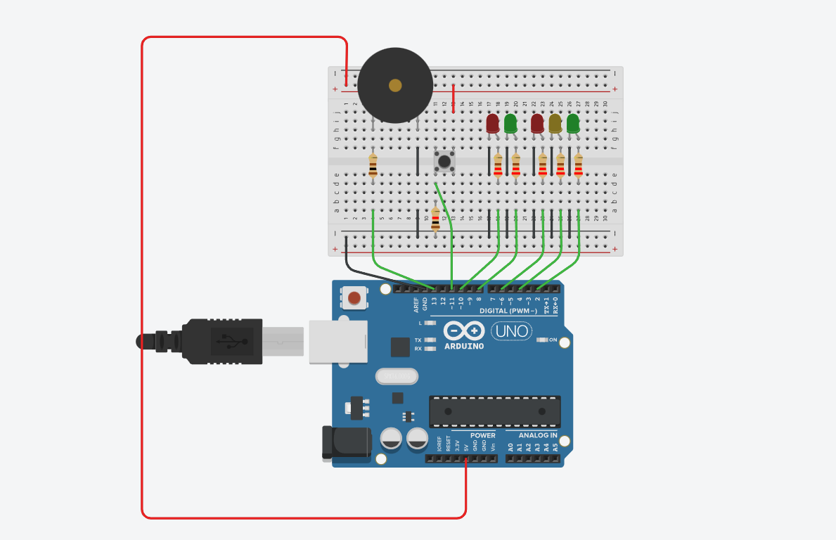 Arduino简单实现——按键启动人行交通灯控制_arduino 红绿灯按键程序-CSDN博客