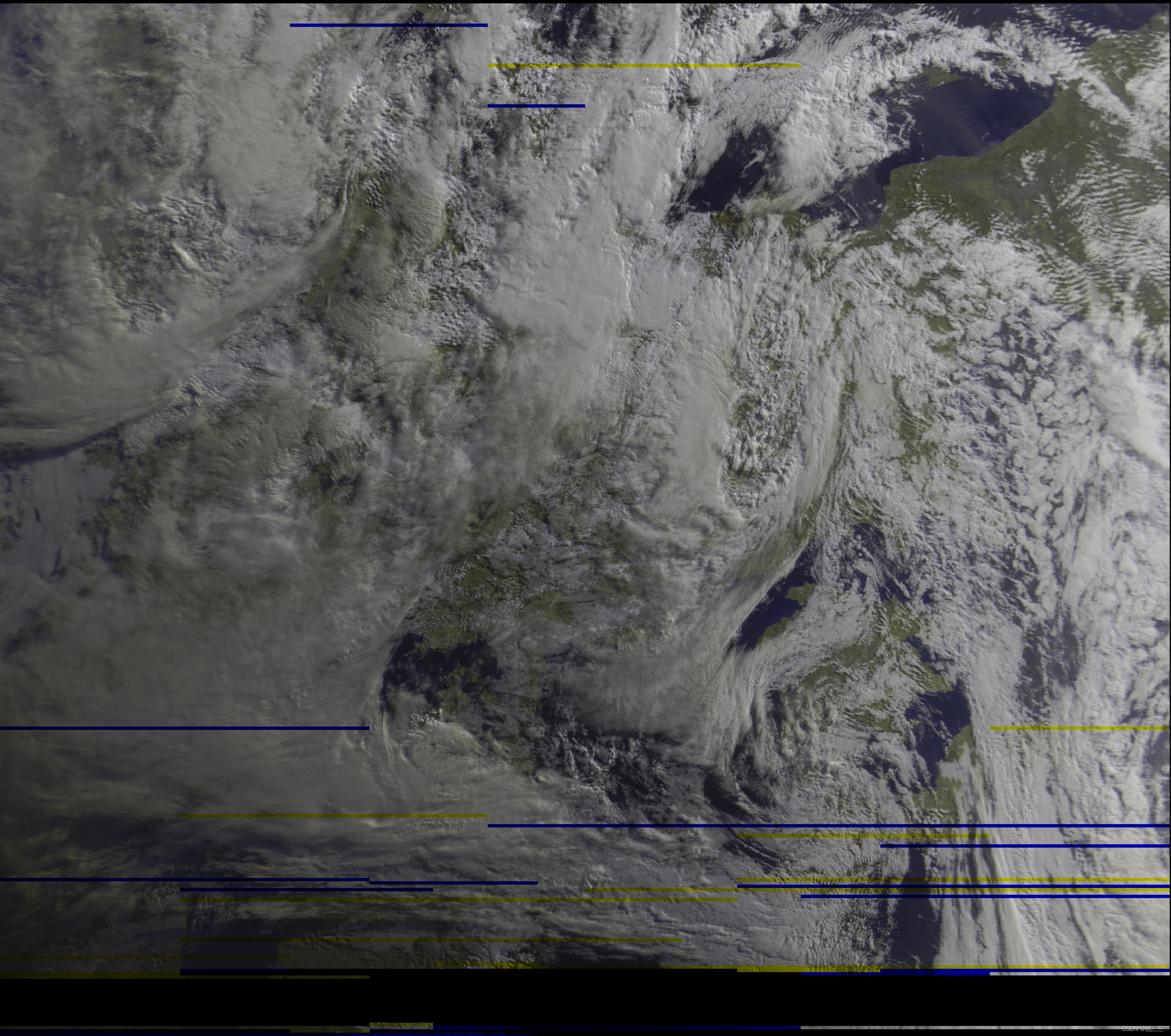 METEOR M2 气象图片