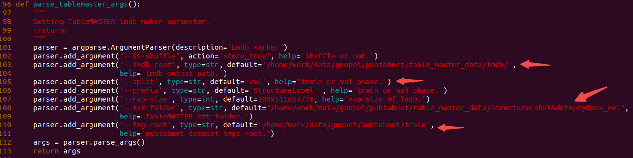 Table master训练测试流程_tablemaster-CSDN博客