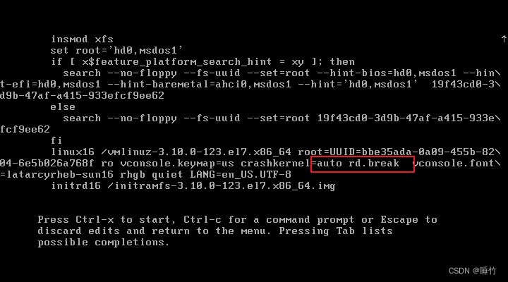 【linux】Redhat重置root密码