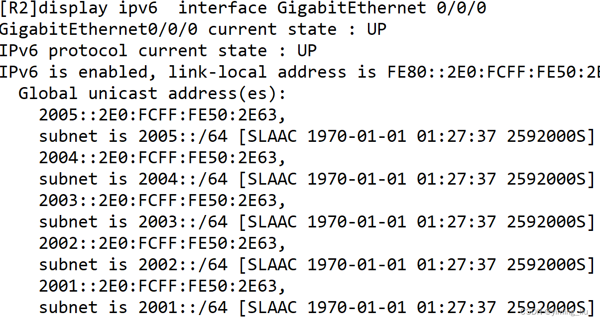 IPV6--基础