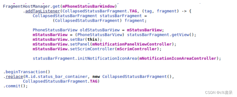 Android11 状态栏icon图标的显示流程_collapsedstatusbarfragment-CSDN博客