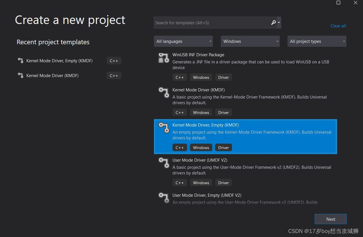Windows Driver开发_安装与配置环境_win driver-CSDN博客