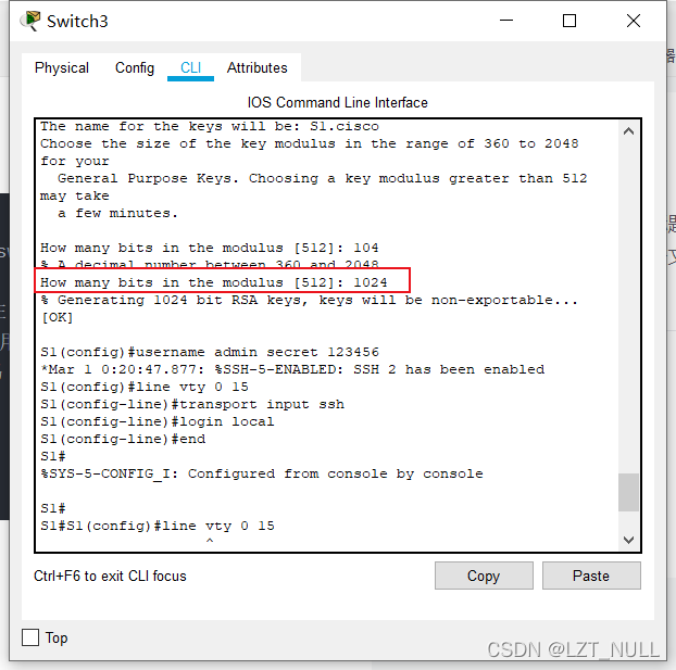 packet tracer配置ssh、telnet_cisco packet tracer ssh telnet 配置-CSDN博客