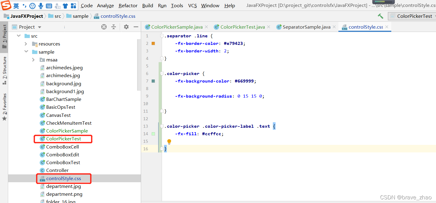 javaFX学习之颜色选择器(ColorPicker)_java colorpickerview-CSDN博客