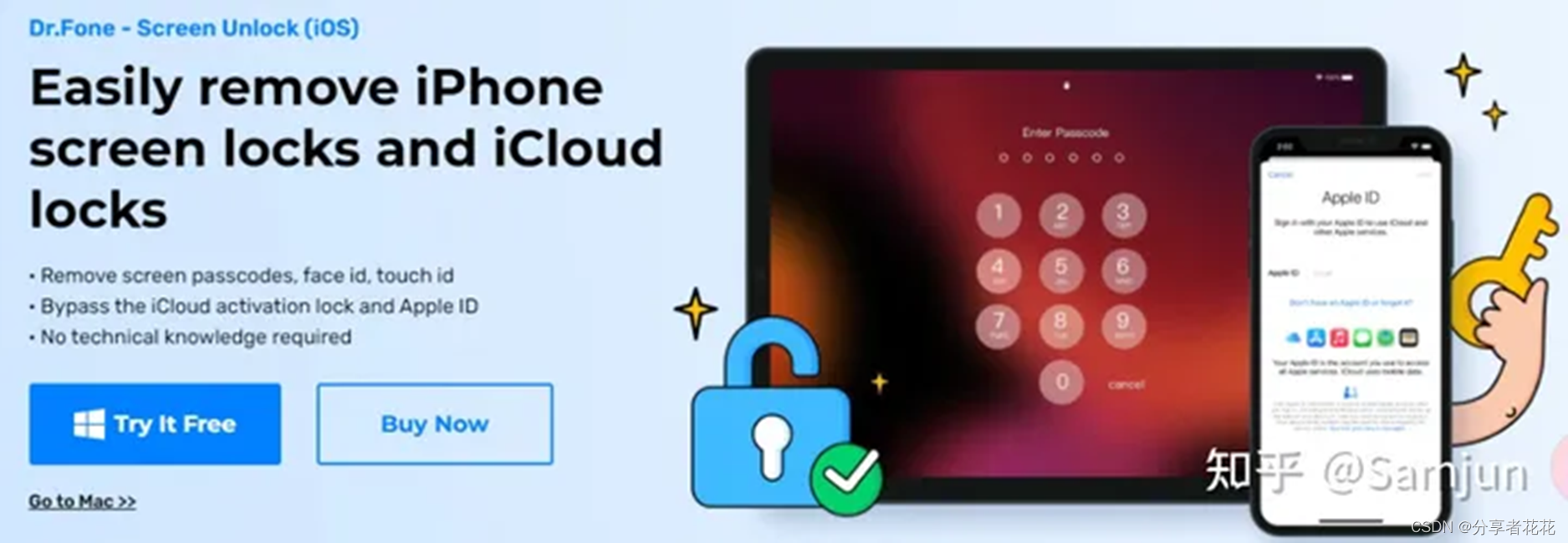 7 款用于解锁iPhone密码的苹果解锁软件