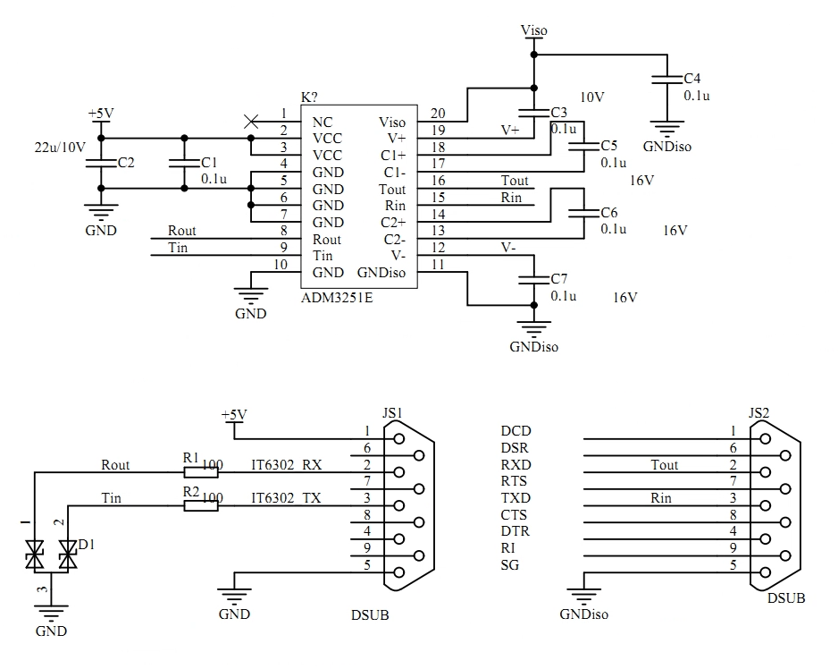 it6302电源后面板的db9接口输出为ttl电平您需要通过附件电平转换后才